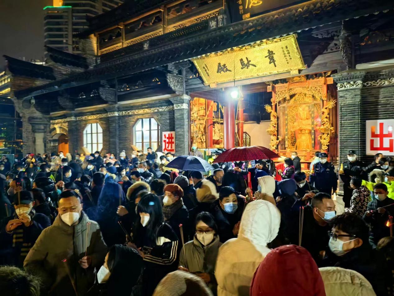 七塔禅寺2023年除夕暨春节&ldquo;敬香祈福&rdquo;活动取得圆满成功